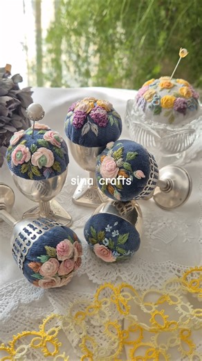 Etsy Shop Update with New Handembroidery Lovely Items https://sinacrafts.etsy.com