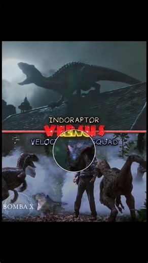 Velociraptor squad Jp3 vs Indoraptor #dinosaur #jurassicworld #jurassicworldrebirth