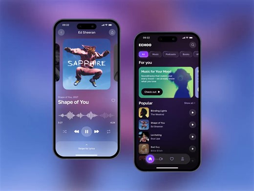 Music Platform | Music App | Creative App Design | App Interface