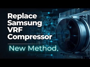 How to Replace a Samsung VRF Compressor | Step-by-Step New Method Explained