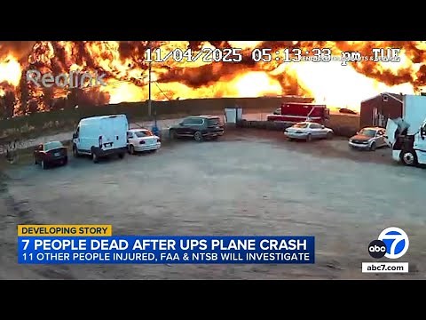 Video shows KY plane crash, massive fireball that killed at least 7