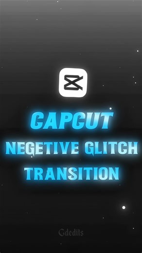Capcut Negetive Glitch Transition Tutorial 🤯🚀