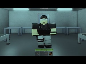 Roblox SCP Security Guard Trainee (S.D) (Avatar Build)