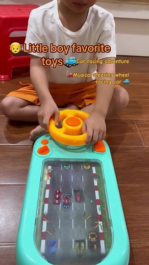 Simulación de volante de coche para los más pequeños