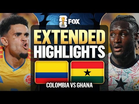 Colombia vs Ghana Highlights 🌎🏆 2026 FIFA World Cup™ | Round of 32