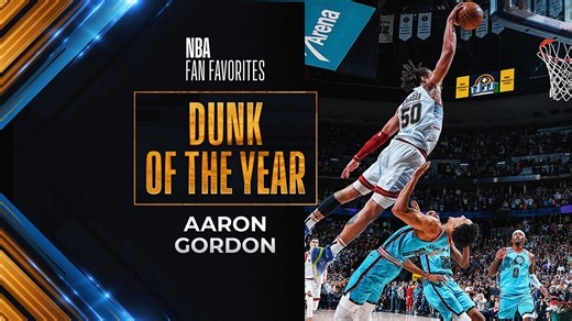 Aaron Gordon wins 2022-23 NBA Fan Favorites Dunk of the Year