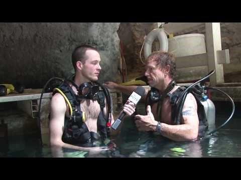 Hot Spring Scuba Diving at Homestead Crater!