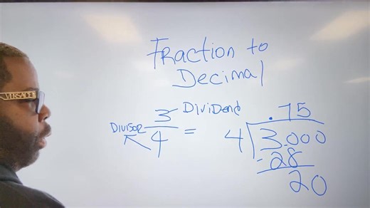 https://youtu.be/3Lii7Xlqhw8 Subscribe here 🎯 Fractions ➡️ Decimals Made Easy! Ever wonder how to turn a tricky fraction into a clean decimal? In my latest tutorial, I show exactly how to divide the numerator by the denominator — step by step — so it finally clicks! 💡 You’ll learn: How to set up your division the right way Why some fractions become repeating decimals Tips for checking your answers fast Math doesn’t have to be confusing — just clear and consistent. Watch, pause, practice, and y