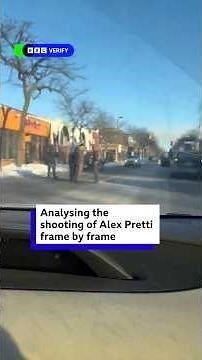 Analysing the shooting of Alex Pretti frame by frame. #Minneapolis #BBCNews