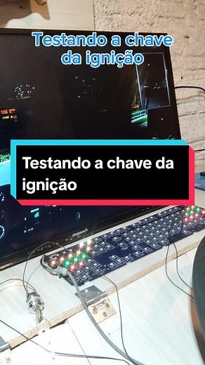 Testando a Chave da Ignição no Simulador ETS2