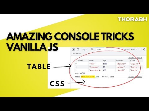 6 Awesome Browser Console Tricks Using JavaScript