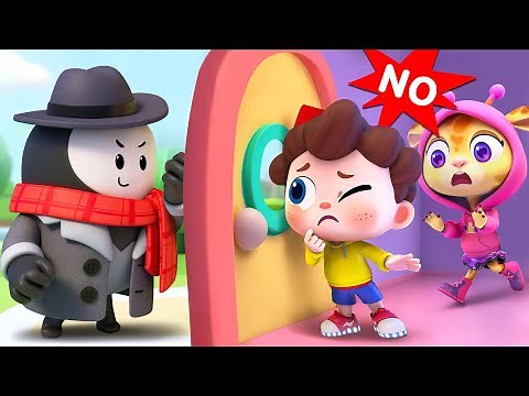 Baby, Who's at the Door? |🚨Stranger Danger | Kids Songs | Neo's World | BabyBus