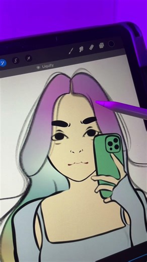 Color Picker Challenge! #art #cute #kawaii #digitalart #shorts