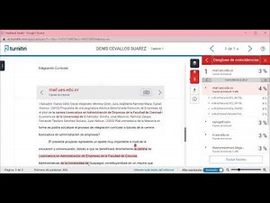 Revision de trabajos Turnitin