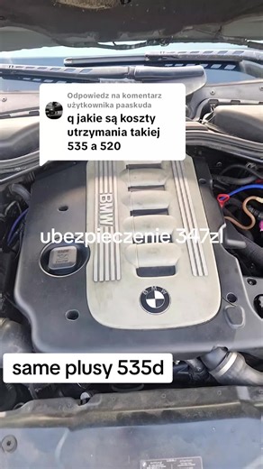 Koszty Utrzymania i Spalanie BMW 535d