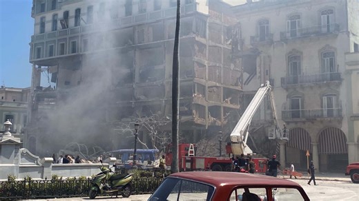 ¿En qué lugar de La Habana queda el Hotel Saratoga, destruido tras una explosión?