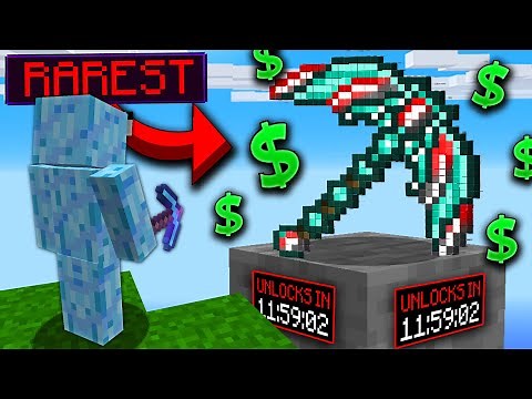RAREST PICKAXE is INSANELY OP! | Minecraft Prisons