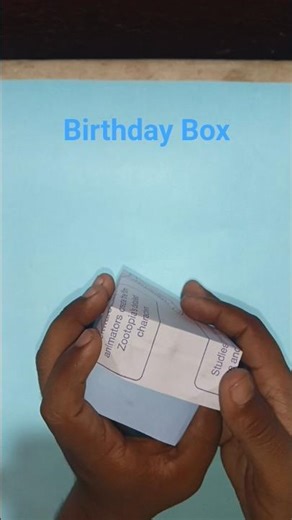 Mini Brithday Box | diy crafts #diy #shortsfeed #shortsviral #crazz