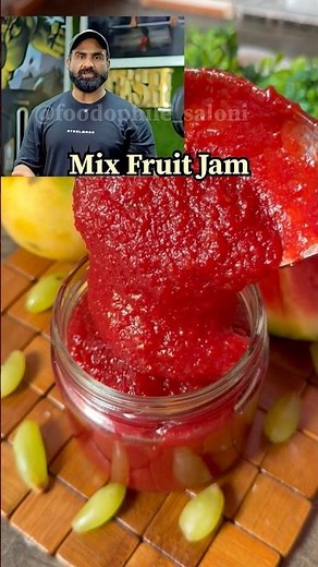 Homemade Mixfruit Jam #fruitjam #healthyjam #healthyrecipes #niteshsoni #homemadejamrecipe #fruits