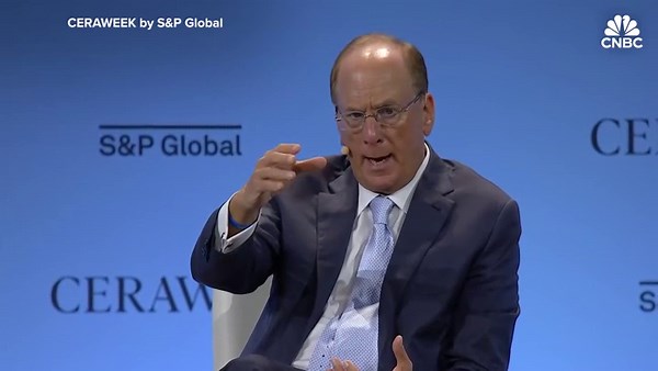 BlackRock CEO Larry Fink on how he sees AI changing the labor landscape