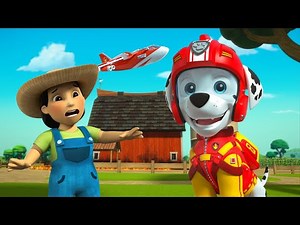 Marcus et l'incendie de la ferme | PAW Patrol : à la Rescousse | Dessins animés pour enfants