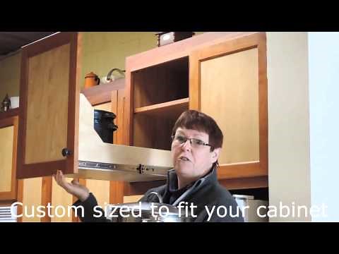 Over the fridge pullouts