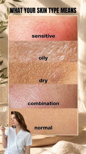 ✨ What skin type do you actually have? Knowing your skin type is the first step to building a