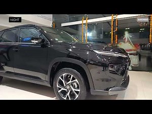 toyota hyryder Midnight black colour hd 4k | urban cruiser Hyryder black colour #hyryderblackcolor