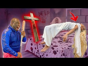 ACTING POSSESSED PRANK ON DAD * HE FREAKS OUT * | FLOATING IN AIR PRANK | The Winning Fam