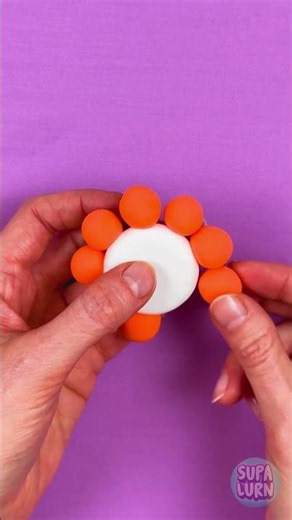Make a Clay Flower Gift to Give to Your Friend 🌼 DIY Kids Project
