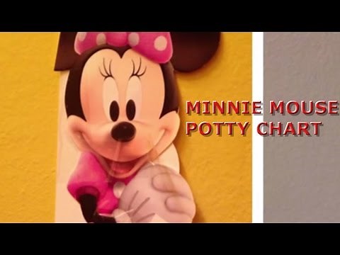 Minnie Mouse Potty Chart #1