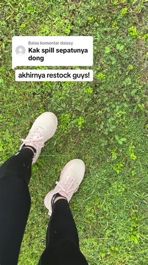 Membalas @daissy langsung gasskeeun, AKHIRNYA RESTOCK 😭😭💕💕#kankyshoes #kankypride #sepatuolahraga #sepatupink #pinkolahraga #sepaturunningpink #sepaturunning
