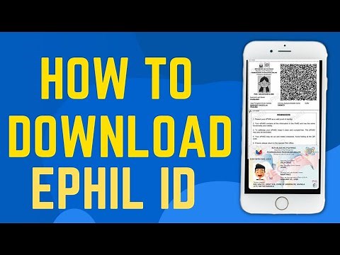 DOWNLOAD ELECTRONIC PHILIPPINE NATIONAL ID CARD OR EPHIL ID FOR FREE