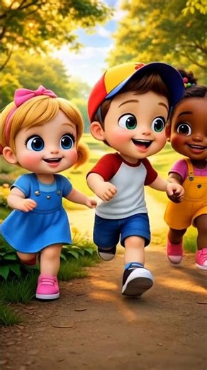 Best Friends Stick Together 🌈 | Cute Kids 3D Animation Story