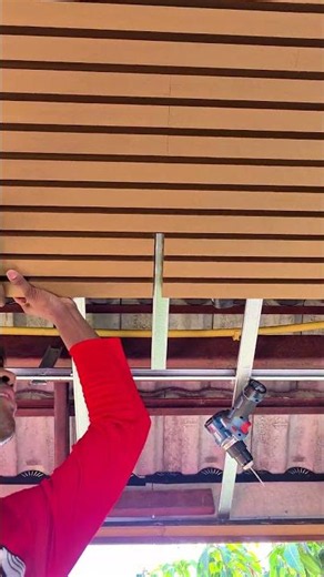 Install the ceiling of the garage. #usa #drywall #construction