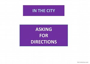 Giving Directions