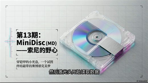 第13期：MiniDisc (MD)—索尼的野心