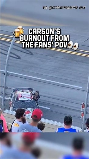 This burnout hits different from the crowd's POV 😮‍💨