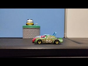 McQueen lost his tires Stop motion Remake