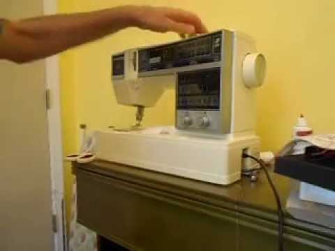 Singer 6268 Sewing Machine Part One