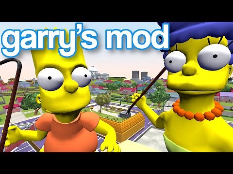 The Simpsons Hit & Run FULL Map in GARRY'S MOD!