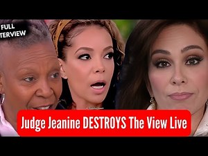 Judge Jeanine DESTROYS The View Live | Full Interview