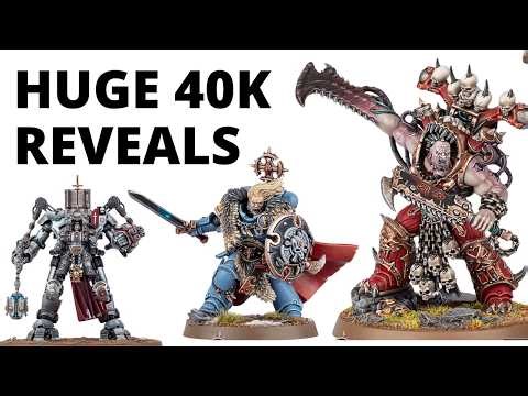 ENORMOUS Warhammer 40K Reveals - Space Wolves Army, Tyranids, Thousand Sons Automata and MORE