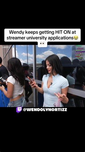 Wendy Ortiz keeps getting hit on at Streamer University applications