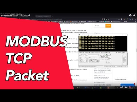 Analyzing MODBUS TCP Protocol