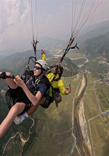 Sunrise Paragliding on TikTok