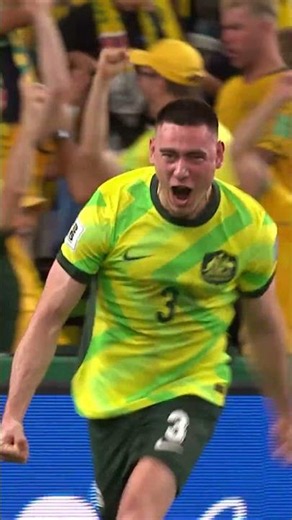 Lewis Miller's Flying Header Against Indonesia 🙌🏼⚽️