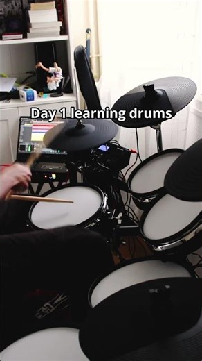 Day 1 Learning Drums