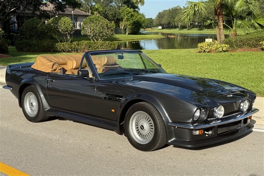 RHD 1989 Aston Martin V8 Vantage Volante 7.0L 5-Speed
