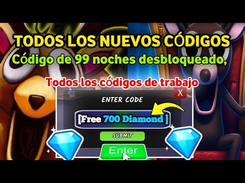 Cómo conseguir códigos RÁPIDO en 99 Nights The Woods 🌙 | Todos los códigos NUEVOS que funcionan